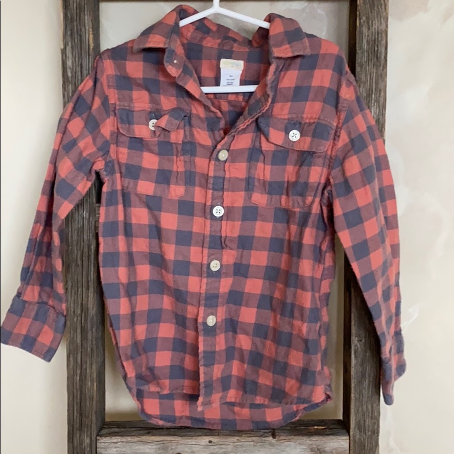 Crewcuts Flannel Button Down